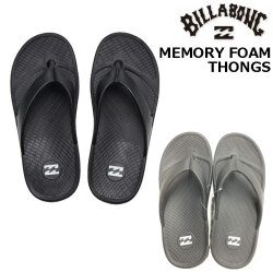ビラボン サンダル メンズ BILLABONG シャワーサンダル シャワサン ベナッシ [BG011-927] 2026 MEMORY FOAM THONGS スリッパ ビーチサンダル ビーサン プール 海 海水浴 サーフィン SHOWER SANDAL