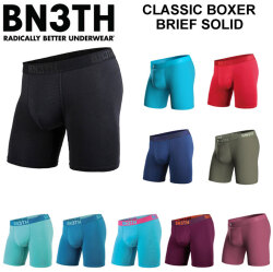 BN3TH ベニス ボクサーパンツ ロング BOXER SOLID メンズ インナーパンツ MYPAKAGE マイパッケージ 登山 下着 無地 正規品 蒸れない お祝い プレゼント ギフト