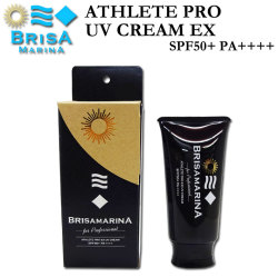 [送料無料] BRISA MARINA ブリサ マリーナ EX UVクリーム 2色 日焼け止め チューブ ATHLETE PRO EX UV CREAM [5] ウォータープルーフ＆スウェットガード SPF50+ PA++++ サンケア サーフィン マリンスポーツ [UV対策特集]