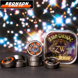 BRONSON SPEED ブロンソン スピード BEARING 6-BALL RAW ZION WRIGHT ザイオン・ライト スケートボード ベアリング sk8 [メール便発送商品]