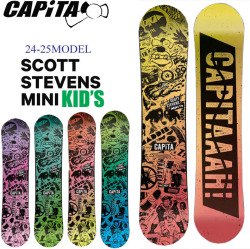 24-25 CAPiTA キャピタ スノーボード キッズ SCOTT STEVENS MINI 115 120 125 130 135cm スコットスティーブンス ミニ  ジュニア 板 2024 2025