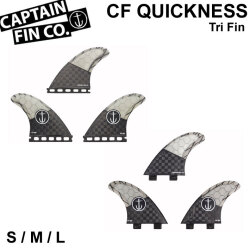 [在庫限り] CAPTAIN FIN キャプテンフィン CF QUICKNESS [S M L サイズ] FUTURE FCS TRI FIN トライフィン