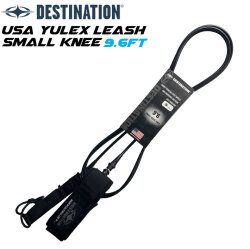 ディスティネーション リーシュコード 5.5mm 9.6ft USA YULEX SMALL KNEE 膝用 DOUBLE SWEIVEL LEASH スモールウェーブ用 ダブル スイベル スウィベル DESTINATION