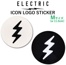 ステッカー エレクトリック ELECTRIC ICON LOGO STICKER [Mサイズ] [15] [16] スノーボードステッカー ばら売り 1枚売り