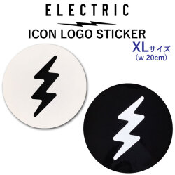 ステッカー エレクトリック ELECTRIC ICON LOGO STICKER [XLサイズ] [19] [20] スノーボードステッカー ばら売り 1枚売り