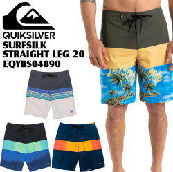 [メール便発送商品] クイックシルバー ボードショーツド メンズ サーフトランクス [EQYBS04890] SURFSILK STRAIGHT LEG 20 QUIKSILVER トランクス サーフパンツ 水着 プール 海パン 海 海水浴 