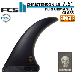 [店内ポイント20倍中!!] FCS2 FIN エフシーエス2 フィン CHRISTENSON LONGBOARD FIN 7.5” PG クリステンソン シングルフィン パフォ－マンスグラス [7.5インチ] ミッドレングス ロングボード用 センターフィン SINGLE FIN
