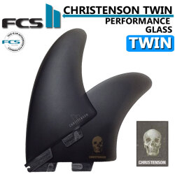 [店内ポイント20倍中!!] FCS2 FIN エフシーエス2 フィン CHRISTENSON TWIN FIN PG クリステンソン ツインフィン パフォ－マンスグラス [XL] トラディショナル フィッシュボード用