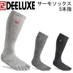 NEWモデル DEELUXE ディーラックス サーモソックス [5本指] THERMO SOCKS FIVE スノーボード ソックス 5本指ソックス ユニセックス