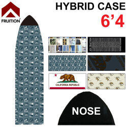 ショートボード用  サーフボードケース FRUITION HYBRID CASE ハイブリッド ケース マイクロファイバー サーフボードケース 6'4 フリューション ファンボード用 ソフトケース サーフィン
