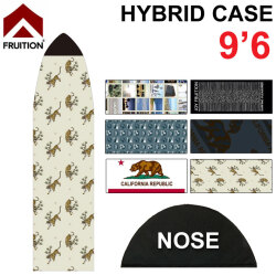 ロングボード用  サーフボードケース FRUITION HYBRID CASE ハイブリッド ケース マイクロファイバー サーフボードケース 9'6 フリューション ソフトケース サーフィン