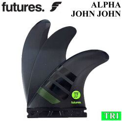 futures.S アルファ ALPHA フューチャーフィン JOHN JOHN [M] ジョンジョン CARBON GREEN TRI トライフィン 3fin サーフィン サーフボード