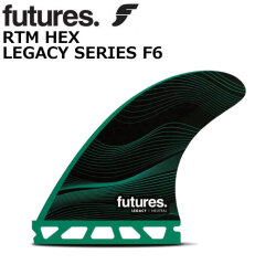future fin フューチャーフィン RTM HEX LEGACY F6 レガシー TRI FIN 3枚セット サーフィン ショートボード ファンボード