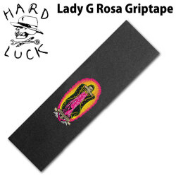 HARD LUCK ハードラック デッキテープ Lady G Rosa Griptape 9x33インチ スケートボード スケボー グリップテープ 