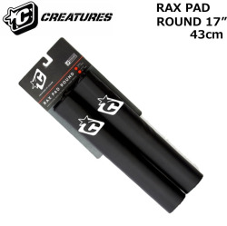 サーフボードキャリア RAXPAD ROUNDBAR17 ラウンドバー 17inch／43cm CREATURES クリエイチャー