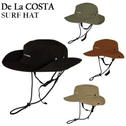 デラコスタ 2024 De La Costa Surf Hat UVハットサーフハット 帽子 アウトドア フィッシング SUP フェス