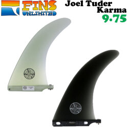 2024 FINSUNLIMITED フィンズアンリミテッド フィン Joel Tuder Karma 9.75 ジョエル・チューダー カルマ シグネイチャーフィン FIN ロングボード用 センターフィン シングルフィン 日本正規品
