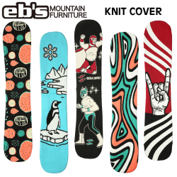 [予約商品] 26-27 eb's エビス スノーボードニットカバー KNIT COVER 4600311 4600312 4600313 4600315 4600316 スノボ ニットケース ソールカバー ebs 2026 2027