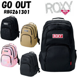 26 ロキシー リュック ROXY RBG261301 GO OUT レディース 女の子 女子高生 学生 大学生 高校生 デイパック バックパック 大容量 通学 旅行 30L 保冷機能 アウトドア B4 A4 PC おしゃれ かわいい スポーツ ブランド トラベル 部活 普段使い 通学バッグ 
