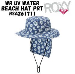 [メール便送料無料] 2026 ROXY ロキシー WR UV WATER BEACH HAT PRT ハット RSA261711 サーフハット UPF50+ 日焼け防止 暑さ対策 サーフィン アウトドア キャンプ