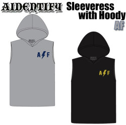 [予約] ラッシュガード AIDENTIFY アイデンティファイ SLEEVELESS WITE HOODY [AF] サンガード メッシュ ユニセックス メンズ レディース サーフィン 海水浴 プール  [メール便発送商品]
