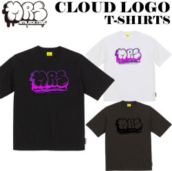 [8月末入荷予定] 2026 マウンテンロックスター 半袖 Tシャツ CLOUD LOGO T Mtn. Rock Star クラウド ロゴ Tシャツ 綿 アパレル ユニセックス MOUNTAIN ROCK STAR [メール便発送商品]