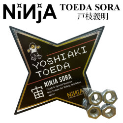 NINJA ベアリング ニンジャ 新登場！戸枝義明 YOSIAKI TOEDA SORA(宙) シグネチャー モデル スケートボード ベアリング [メール便発送商品]