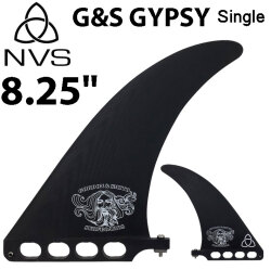 ロングボード用フィン NVS Fin ネイクド バイキング サーフ フィン G&S GYPSY SINGLE FIN 8’25 ジプシー シングルフィン スキップフライ シングル フィン Naked Viking Surf ロングボードボード フィン