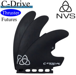 ショートボード用フィン NVS Fin ネイクド バイキング サーフ フィン C-Drive APEX THRUSTER シードライブ FUTURES Naked Viking Surf ショートボード フィン トライフィン 3枚セット