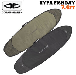 ハードケース トラベルケース OCEAN＆EARTH サーフボードケース HYPA FISH DAY COVER [7'4] オーシャンアンドアース [サーフトリップ特集]