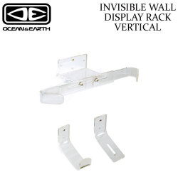 OCEAN&EARTH オーシャンアンドアース INVISIBLE WALL DISPLAY RACK VERTICAL インビジブルウォールディスプレイラック バーチカル ラック 縦置き アクリル製 透明