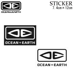 OCEAN＆EARTH オーシャンアンドアース STICKER ステッカー プリントステッカー シール アクセサリー サーフィン サーフボード