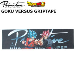 [在庫限り特別価格] primitive ドラゴンボール超 プリミティブ デッキテープ [PR2] PRIMITIVE GOKU VERSUS GRIPTAPE グリップテープ ドラゴンボールスーパー DRAGON BALL SUPER  スケートボード スケボー