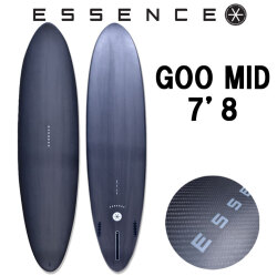 2026 ESSENCE BOARDS エッセンス サーフボード GOO MID グッドミッド 7’8 サーフィン サーフボード 3FIN 海 カーボンボード ファンボード