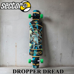 SECTOR9 セクターナイン DROPPER DREAD 41.0インチ FREERIDE サーフスケート オフトレ 陸トレ スケートボード SK8 