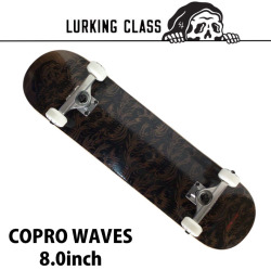 組立済み スケートボード LURKING CLASS 8.0inch COPRO WAVES [L101] ラーキングクラス コンプリート スケボー 完成品