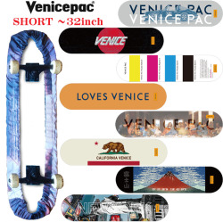 [在庫限り] スケートボード デッキカバー SHORT 32インチまで対応 スケボーバック Venicepac ベニスパック Sサイズ CARVER カーバー