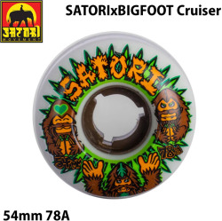 スケートボード ウィール SATORI MOVEMENT BIGFOOT ONE Limited Edition Cruiser [21] 78A 54mm サトリムーブメント ソフトウィール
