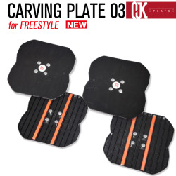 最新！OJKプレート フリースタイル ドラグダケ CP-03 CARVING 03 for FREESTYLEスノーボード ドラグ緩和 スピード ラントリ ゴン攻め フリーライド リフトアップ ビンディング  [動画あり]