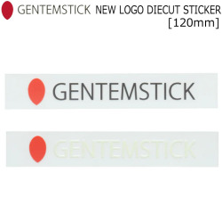 GENTEM STICK ゲンテンスティック NEW LOGO DIECUT STICKER 120mm ダイカットステッカー スノーボード ステッカー [38] [39]