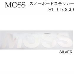 MOSS SNOWBOARDS モス スノーボード STD LOGO MID カッティングステッカー [280mm x 68mm] [3] シール デカール 転写 スノーボード スノボー アクセサリー