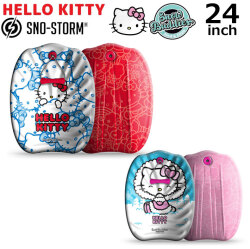 ソリ HELLO KITTY × SNO-STORM ハローキティ スノーストーム そり キティちゃん 24インチ 61cm リーシュ付き Junior Sled 子供 キッズ スノー 雪遊び 雪山 スノーボード スキー 日本正規品
