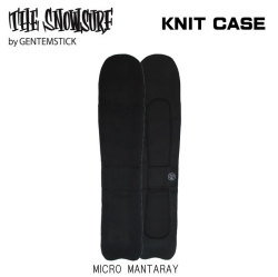GENTEMSTICK ゲンテンスティック スノーボード ニットケース MICRO MANTARAY 142 145専用 [BLK] ソールカバー ソールガード ボードケース THE SNOWSURF
