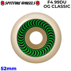 SPIT FIRE スピットファイアー ウィール FORMULA FOUR F4 99DU OG CLASSIC 52mm [S1] スケートボード スケボー パーツ SKATE BOARD WHEEL SK8