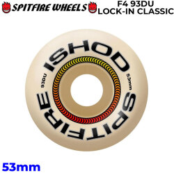 SPIT FIRE スピットファイアー ウィール FORMULA FOUR F4 93DU LOCK-IN CLASSIC ISHOD WAIR 53mm [S4] スケートボード スケボー パーツ SKATE BOARD WHEEL SK8