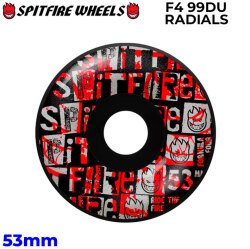 SPIT FIRE スピットファイアー ウィール FORMULA FOUR F4 99DU RADIALS RANSOM 53mm [S5] スケートボード スケボー パーツ SKATE BOARD WHEEL SK8