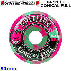 SPIT FIRE スピットファイアー ウィール FORMULA FOUR F4 99DU CONICAL FULL 53mm [S7] スケートボード スケボー パーツ SKATE BOARD WHEEL SK8