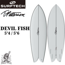 SURFTECH サーフテック サーフボード TIMMY PATTERSON DEVIL FISH 5'4 5'6 ティミーパターソン デビルフィッシュ ショートボード エポキシボード EPSボード サーフィン 正規品 [営業所止め配送]
