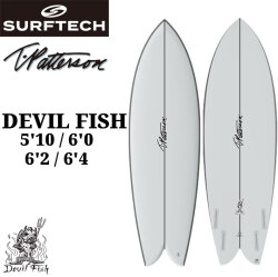 SURFTECH サーフテック サーフボード TIMMY PATTERSON DEVIL FISH 5'10 6'0 6'2 6'4 ティミーパターソン デビルフィッシュ ショートボード エポキシボード EPSボード サーフィン 正規品 [営業所止め配送]