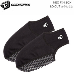 クリエイチャー  ボディボード用 フィンソックス LO-CUT かかとなし FIN SOX CREATURES